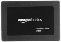 amazon basics 512 GB 2.5-inch SATA III Internal SSD | High Transfer Speeds | 3D NAND Flash Technology | Made in India | 5-Years Warranty (Solid State Drive)