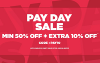 Spykar Pay Day Sale Min. 50% to 70% off + Extra 15% / 10% off