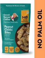 Flipkarts Minutes | Sweet Karam Coffee Peanut Chikki Bites Pouch [ Mini Bug loot]