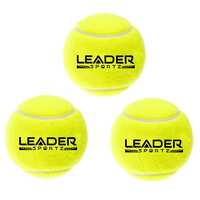 Leader Sportz Ultimate Cricket Tennis Ball for Tournaments & Street Matches | Ideal for Lawn Cricket Enthusiasts | Soft Tennis Balls (Pack of 3)