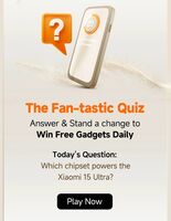 Xiaomi The Fan-tastic Quiz (Till 9th April)