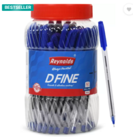 Reynolds DFine Ball Pen  (Pack of 70, Ink Color - Blue)