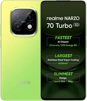 realme NARZO 70 Turbo 5G (Turbo Green,6GB RAM,128GB Storage) | Segment's Fastest Dimensity 7300 Energy 5G Chipset | Motorsports Inspired Design

