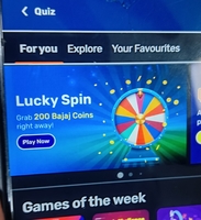 Bajaj Finserv - Spin & Win up to 200 coins (1st to 10th april)