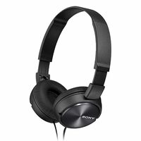 Sony MDR-ZX310AP Wired Headphones with Mic for Calls- Black