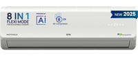 IFB 2025 Model Silver Plus Series 1.5 Ton 3 Star Split Inverter 8-in-1 Flexi Mode AC - White