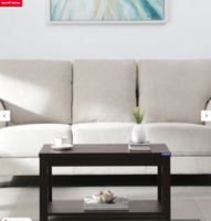 Kosmo Harmony Coffee Table in Vermount Woodpore Finish