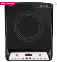 Lifelong 1800 W Induction Cooktop Push Button  (Black, 1800W Induction Cooktop)