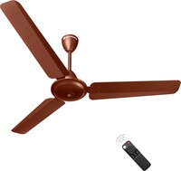 Price drop: Atomberg Ameza | High Air Delivery | Low Noise | Classic Design | 5 Star 1200 mm 3 Blade Ceiling Fan  (BLDC Motor with Remote | Gloss Brown | Pack of 1)