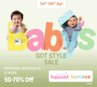 Amazon Babys Got Style Sale : 50-70% off on Rompers, Bodysuits & more