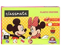 JioMart - Classmate Plastic Crayons (16 Shades) (location specific)