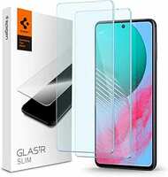 Spigen Glas.Tr Slim Tempered Glass Screen Protector Guard For Galaxy F54 / Galaxy M54 5G - 2 Pack for Smartphone