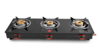 100% SuperCoin Back - CELLO Glass Manual Gas Stove