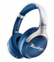 Boult X Mustang (Newly Launched) Q Over Ear Bluetooth Headphones (Blue)