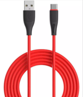 Portronics Red 3A Type C Cable 1 Meter 