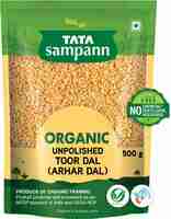 Flipkart Minutes - Tata Sampann Organic Yellow Toor Dal - 500g (location specific)