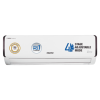 VOLTAS 165V Vectra Pearl 4 in 1 Convertible 1.3 Ton 5 Star Inverter Split AC with Anti Dust Filter (Copper Condenser, 4503544)

