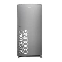 Haier 185 L, 2 Star, Direct-Cool Single Door Refrigerator (HED-19TMS-N, Moon Silver)
