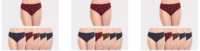 Size 34 : brusk Women Hipster Multicolor Panty