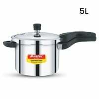 Zepto - Master Amora Stainless Steel Outer Lid Pressure Cooker 5L (location specific)