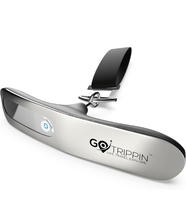  GoTrippin by Destinio Weight Machine for Luggage - 50 kg capacity, Steel body, Lifetime replacement - Digital Portable Electronic Luggage Weighing Scale for home, travel, flights, bags (Silver, 50 kg) 