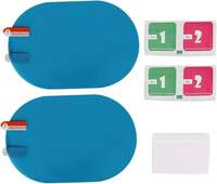DETACHI Anti Fog Inside Film For Car (2 Pcs Oval)
