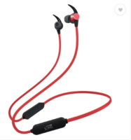 SENS ALVIS - 1 Neckband with Magnetic Earbuds Bluetooth  (Scarlet Red, In the Ear)