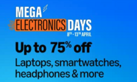 Mega Electronics Days Up To 80% Off on Laptops, Smartwatches, Headphones & More | Bank offers