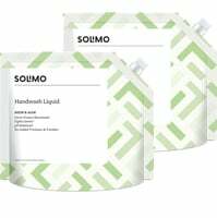 Solimo Liquid Handwash, Refill Pouch | Neem & Aloe | 3 Litre | 1500 ml x 2 