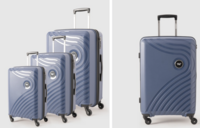 Wildcraft Set of 3 Onyx Lite Trolley Suitcases - Cabin Medium & Large
