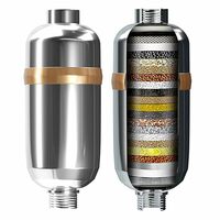 Lifelong Water Softener for Bathroom & Kitchen | Ultimate Hard Water Filter for Tap | Advanced Tap Water Filter for Home, Office & Pure Head Water Softener (LLHIWS01,Silver)