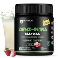 DENZOUR NUTRITION Denz- Intra Workout Powder Energy Infusion Formula with 3300mg BCAA, 6600mg EAA BCAA  (100 g, Lychee)