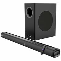 ZEBRONICS Juke BAR 4100 Soundbar, 200 Watts, Virtual 5.1, Quad Driver Soundbar, 6.5" Subwoofer