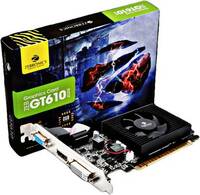 ZEBRONICS ZEB-GT610 DDR3 2 GB NVIDIA Chipset 64 bit 1000 MHz Graphics Card  (Black)