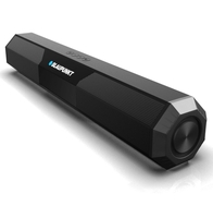 Blaupunkt SBA20 16W Bluetooth Soundbar for TV with Bluetooth/SD Card/Aux, Mini Sound/Audio System for TV Speakers, Mobile, PC, Projectors, Tablets, Laptops 