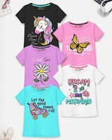 Trampoline - Upto 70% Off on Printed neck T-shirt