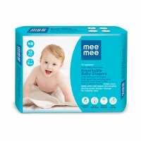 Mee Mee Premium Breathable (NB) size Baby Taped Diapers 12 Pcs (location specific)