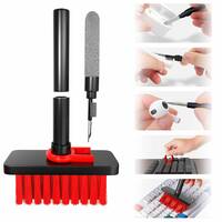 Sounce Cleaning Soft Brush Keyboard Cleaner 5-in-1 Multi-Function Computer Cleaning Tools Kit 