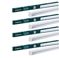 Bajaj 20 Watt LED Batten with Glare Free Lighting (Pack of 4, White)
