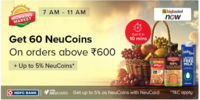 BB Now using Tata Neuapp :  Get extra 60 NeuCoins on above  ₹600 (10-11 April)