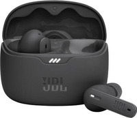 JBL Tune Beam Active Noise Cancellation, 48H playtime, Speed Charge, BT5.3LE Bluetooth (Black, True Wireless)