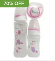 Flats 70% Off on Baby Care Products, Cello Lunch Box, Dinner Set, Pasta, Air Freshener and more (location specific)