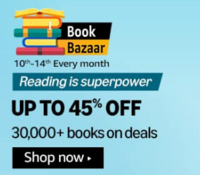Amazon Book Bazaar Up to 45% Off + Coupons