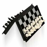 {Lowest} QuadPro magnetic Travel chess set With folding chess board Educational toys for Kids and adults