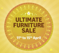 Ultimate  Furniture Sale  UP  to 80% off + 10% Off Bank offers   