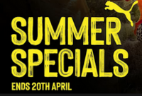 Puma Summer Specials - Upto 60% Off + Extra 20% Off on Everything [till 20 April]