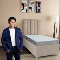 Livpure Smart Ortho CURVX Memory and Curved Orthopaedic Mattress, High GSM Neon Washable Fabric, Single Bed (72x36x6)