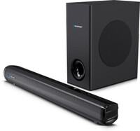 Blaupunkt SBW NEW YORK 20 120 W Bluetooth Soundbar  (Black, 2.1 Channel)