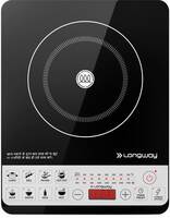 [Lowest] Zepto - Longway Cruiser IC 2000 Watt Induction Cooktop with Auto Shut-Off -Black, Push Button (location specific)