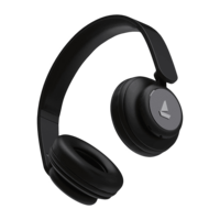 boAt Rockerz 450 Bluetooth Headphone with Mic (Dual Connectivity, On Ear, Luscious Black)